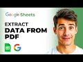 How To Extract Data From PDF To Google Sheets Easy Steps 2026 Method