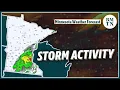 Severe storms for some in Minnesota steamy for most on Monday