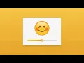 Custom Emoji Range Slider using HTML CSS JavaScript Mood Slider in JavaScript