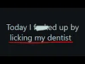 is out of control