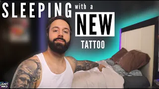 SLEEPING with a NEW tattoo What you need TO DO and AVOID in bed