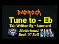 Rock N Roll - Motorhead - Guitar + Bass TABS Lesson