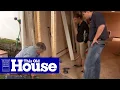 How to Install a Sliding Glass Door This Old House