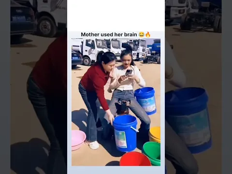 Video Thumbnail: Mother used her brain 😂🔥