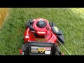 Start up and mowing with the Troy-bilt TB 110