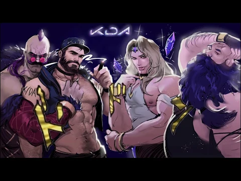 Download MP3 AWAKEN MY POP/STARS (Pillar Men x K/DA Mashup)