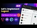 Implement Secure Logout in a Full-Stack Chat App Angular ASP NET Core