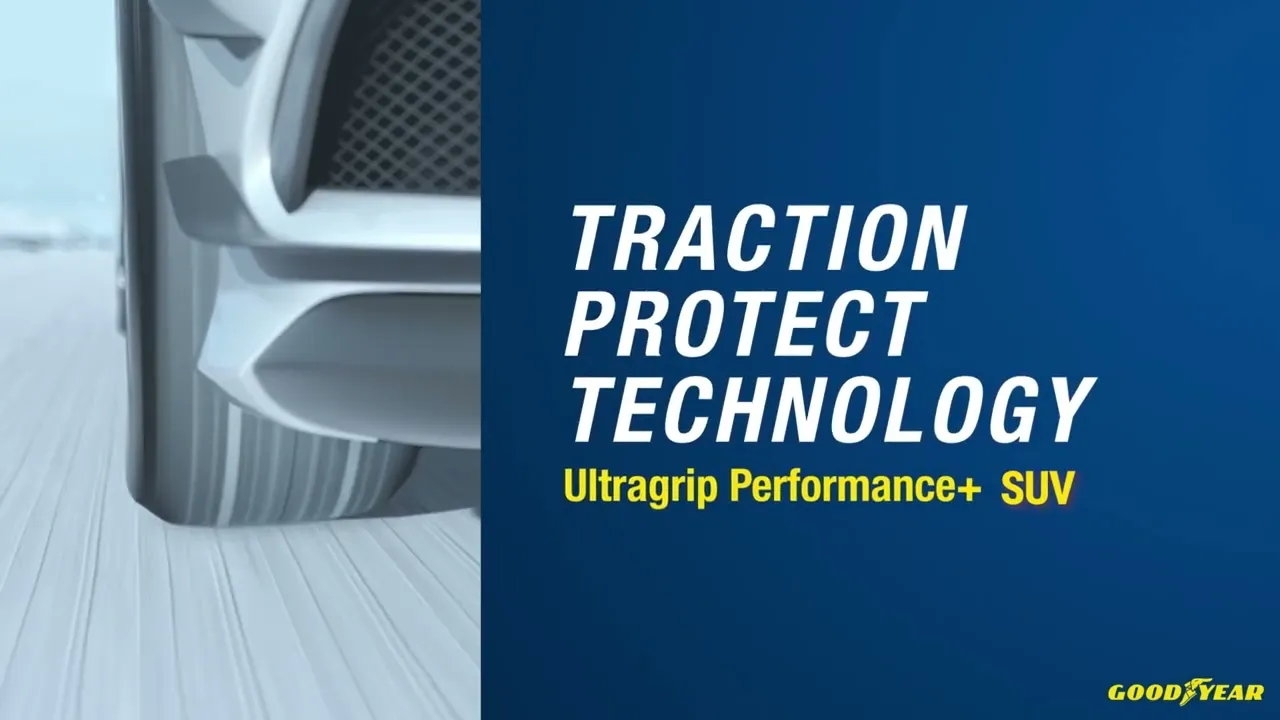 UltraGrip Performance+ SUV - Traction Protect Technology animation