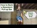 How to Build a Basement Pull-up Bar