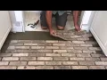 Fastest and Easiest Way to Install Brick Flooring