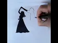 Couple drawing easy How to draw couple Couple dance