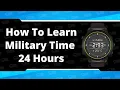 How To Learn Military Time