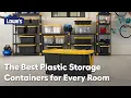 The Best Plastic Storage Containers for Every Room Guide