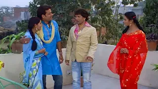 रविकिशन की बहन को हुआ निरहुआ से प्यार | Bhojpuri Movie Scene #captainbhojpuri