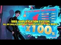 100x Amplification System: All My Skills, Equipment, Talents, and EXP Get a 100-Fold Boost!