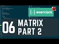 exercism io 06 matrix Part 2