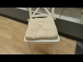 IKEA MALINDA CHAIR CUSHION LIGHT BEIGE CLOSER LOOK IKEA SHOPPING FURNITURE HOME DECOR REVIEW REVIEWS