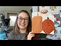 Free Table Runner Tutorial - Onyx in Autumn Block 4 Tutorial