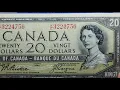1954 20 Canadian Banknote Modified