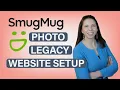 SmugMug website setup for digital photo organizing SmugMug for photo organizing