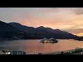Juneau Alaska at Sunset