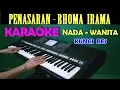 Download Lagu PENASARAN - H.Rhoma Irama | KARAOKE Nada Wanita || HD