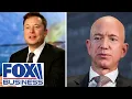 How much are Elon Musk Jeff Bezos worth