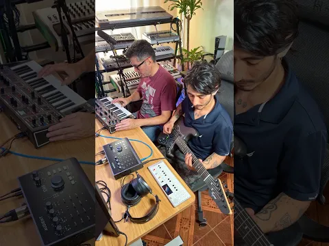 Daft Punk - Get Lucky (Fourm Synth + Enya XMARI Guitar) #daftpunk #xmariguitar #enyaguitars #guitar