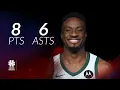 Thanasis Antetokounmpo 8 pts 6 asts vs Sixers season