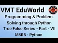 O level M3-R5 programing O level python python mcqs pythons true false important question python