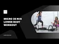 Lagree Micro 25min Lower body workout with a glutes focus