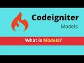 Models - Codeigniter 3 Tutorial