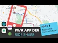 Rideshare app part 8 - Creating the registration form UI with ReactJS