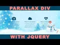 Parallax Background using JQuery - How to make parallax background image when scrolling a web page