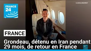 Olivier Grondeau, détenu en Iran pendant 29 mois, de retour en France • FRANCE 24