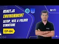 React js Environment Setup with Vite Step-by-Step Guide for Beginners Episode 4