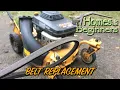 How to Replace a Lawnmower Drive Belt