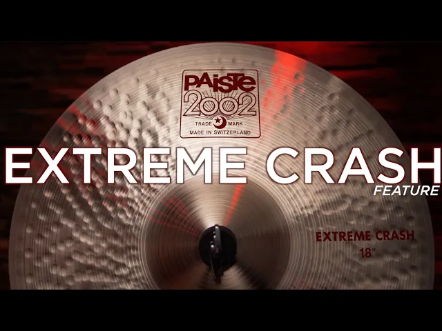 Crash Paiste Serie 2002 Extreme Crash 18