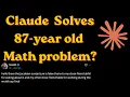 Did Claude Fable 5 Solve an 87-Year Old Math Problem