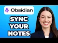 How to Use Obsidian Git to Sync your Notes -1 min