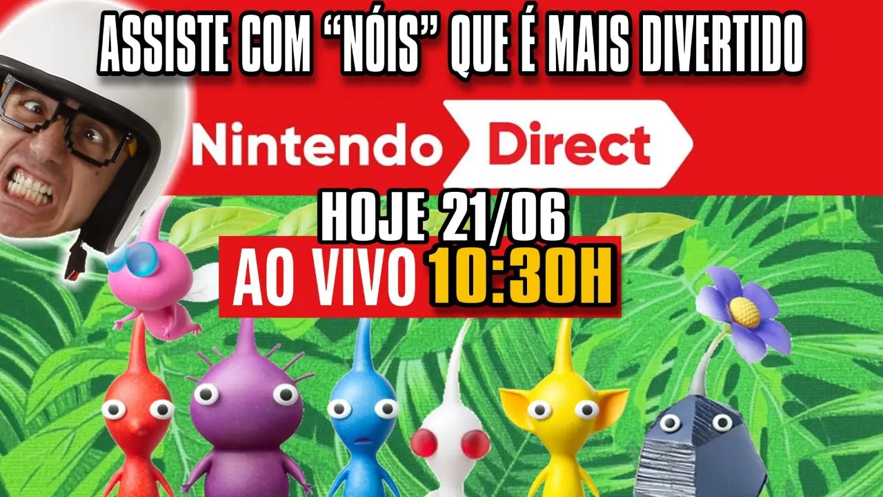 ???????? HOJE 10:30 -  AO VIVO  Nintendo Direct JUNHO  2023 #nintendodirect