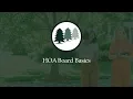 HOA Board Basics