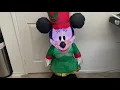 Christmas Inflatable Minnie Mouse Decoration Showcase