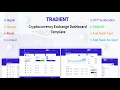 Tradient - Cryptocurrency Exchange React Dashboard App Themeforest Website Templates and Themes