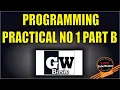 Practical 01 B GW Basic Write a Program to Print Your Name Ten Time