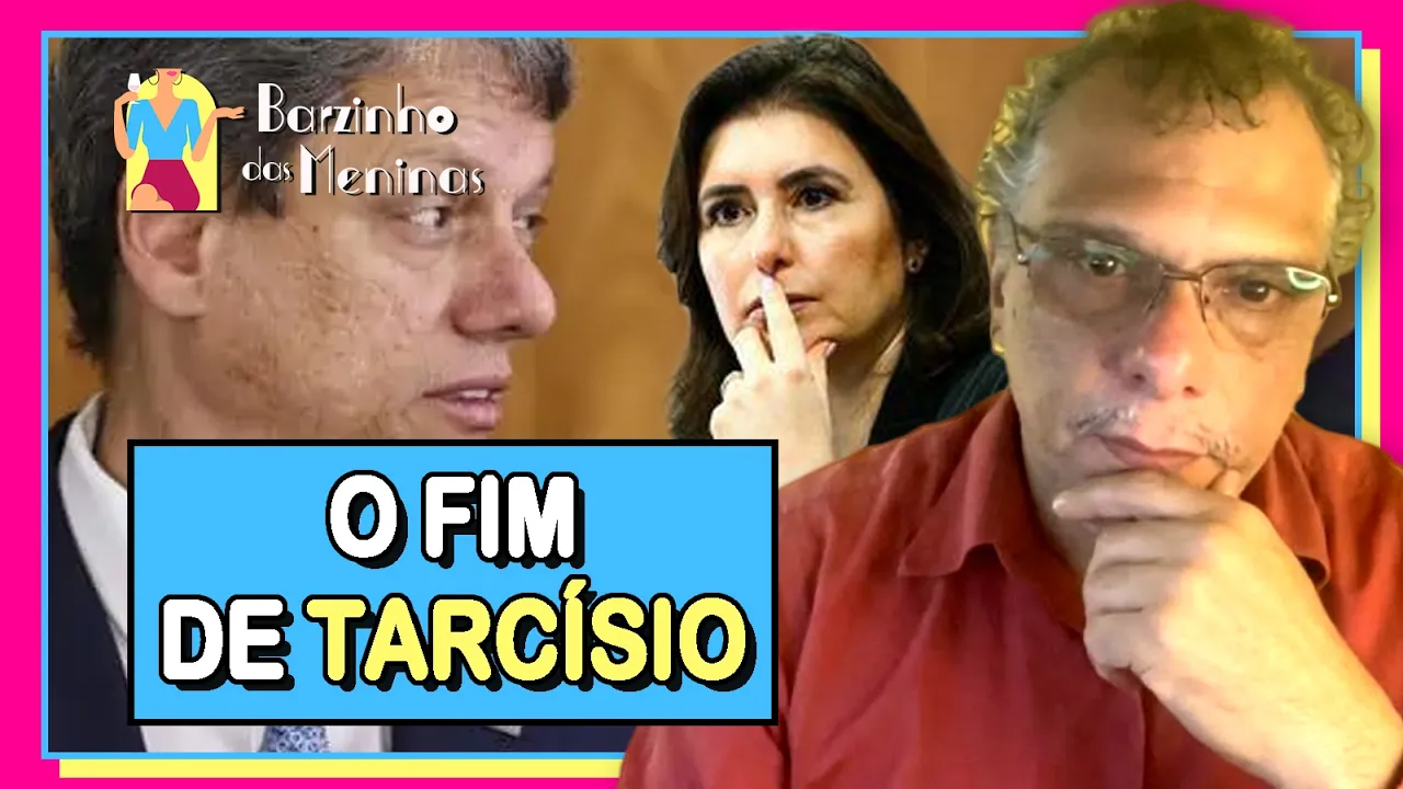 SIMONE TEBET pode ser a ARM4 para DETONAR TARCÍSIO em SP, analisa REY ARAGON
