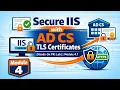 Secure IIS with AD CS TLS Certificates Hands-On PKI Lab Module 4 1