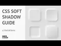 CSS Soft Shadow - Neumorphism Guide Quick Tutorial