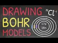 How To Draw Bohr Models Of Atoms And Ions - Simple 3-Step Guide Chemistry Study Tips