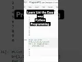 List Tricks python programming